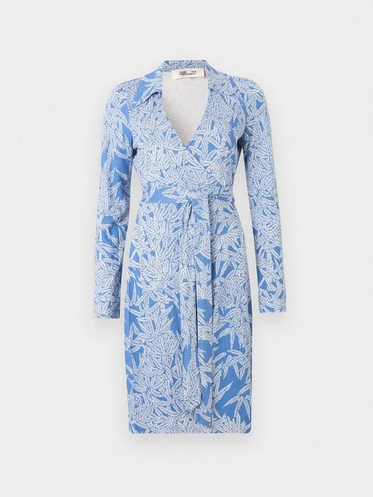 Zdjęcie produktu Sukienka z dżerseju Diane Von Furstenberg niebieski