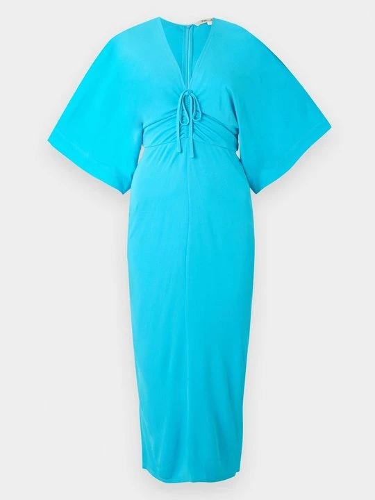 Zdjęcie produktu Sukienka z dżerseju Diane Von Furstenberg niebieski
