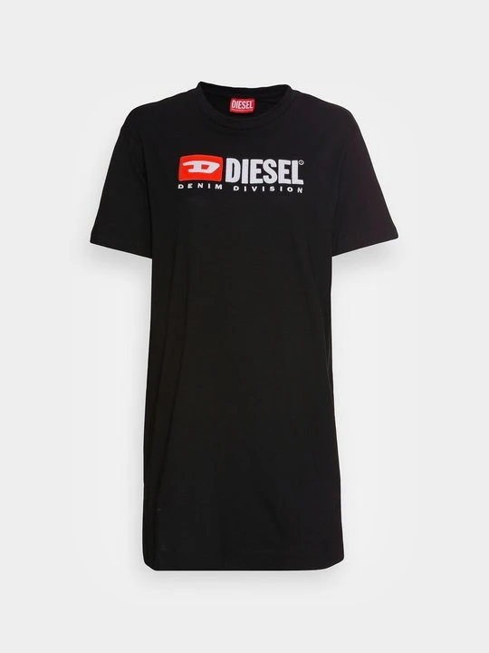 Zdjęcie produktu Sukienka z dżerseju Diesel czarny