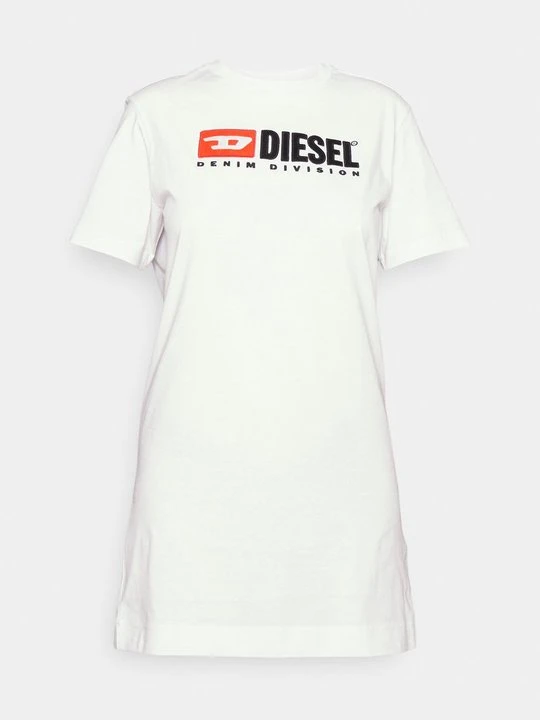 Zdjęcie produktu Sukienka z dżerseju Diesel biały