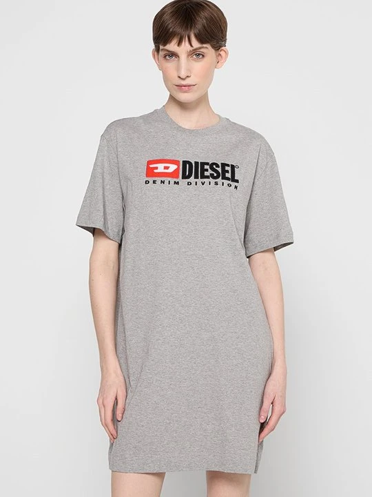 Zdjęcie produktu Sukienka z dżerseju Diesel szary