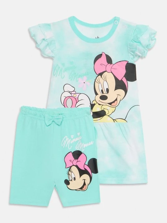 Zdjęcie produktu Sukienka z dżerseju Disney turkusowy