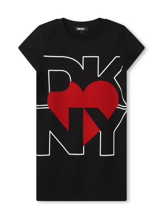 Zdjęcie produktu Sukienka z dżerseju DKNY czarny