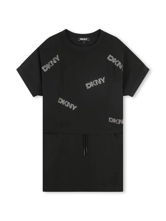 Zdjęcie produktu Sukienka z dżerseju DKNY czarny