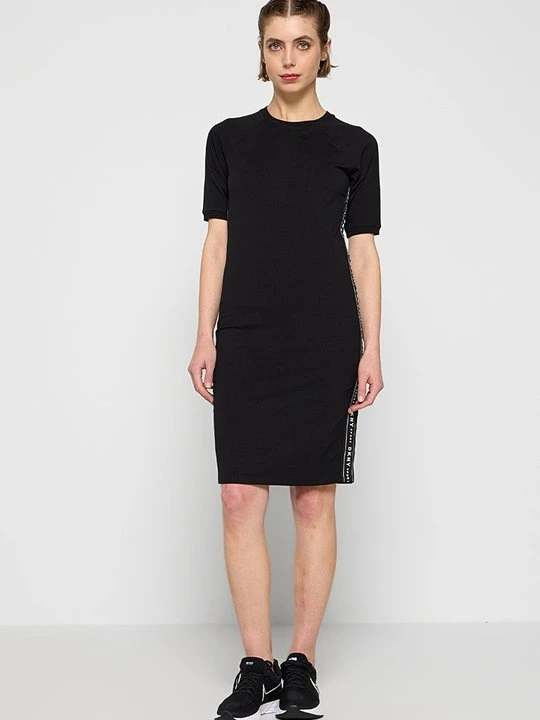 Zdjęcie produktu Sukienka z dżerseju DKNY czarny