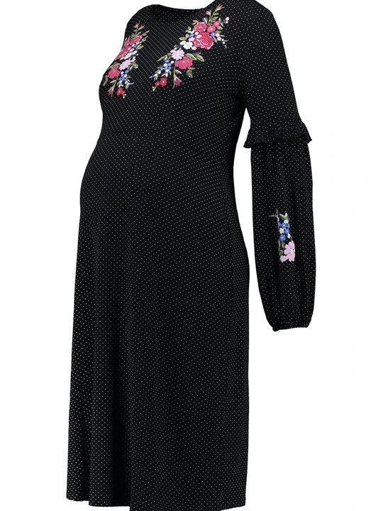 Zdjęcie produktu Sukienka z dżerseju Dorothy Perkins czarny