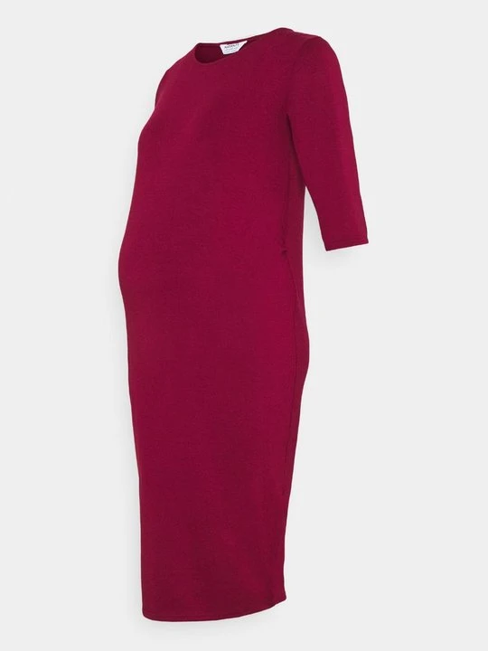 Zdjęcie produktu Sukienka z dżerseju Dorothy Perkins ciemnoczerwony