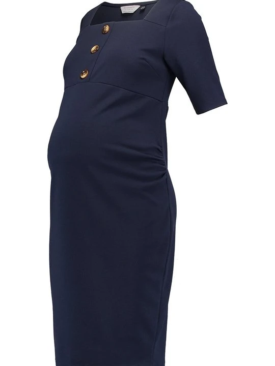 Zdjęcie produktu Sukienka z dżerseju Dorothy Perkins granatowy
