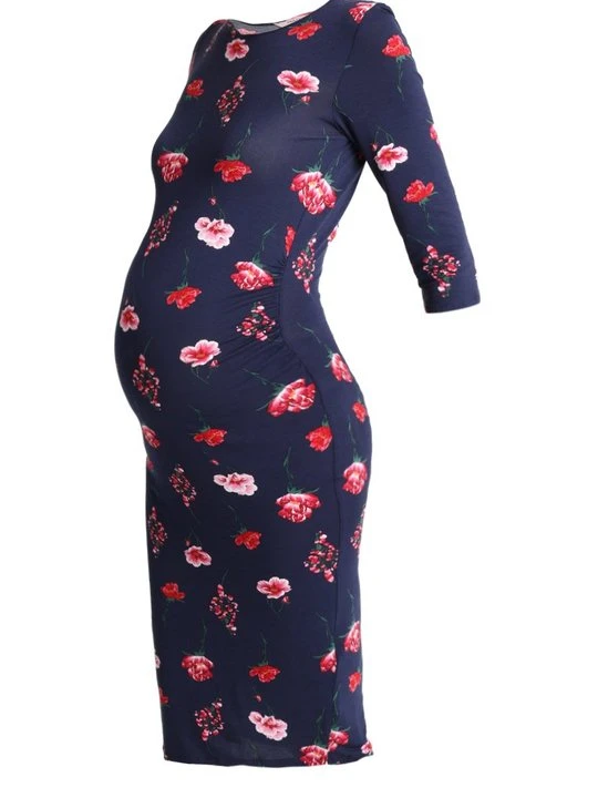 Zdjęcie produktu Sukienka z dżerseju Dorothy Perkins granatowy