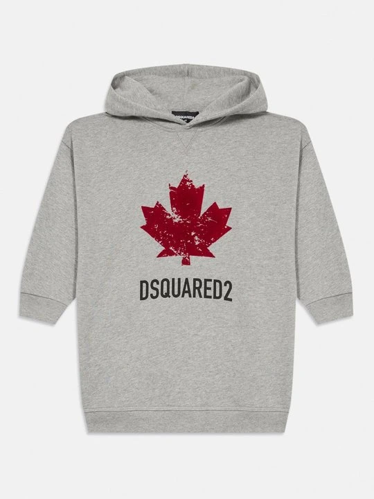 Zdjęcie produktu Sukienka z dżerseju Dsquared2 szary
