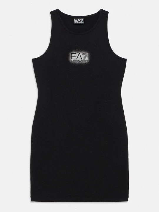 Zdjęcie produktu Sukienka z dżerseju EA7 Emporio Armani czarny
