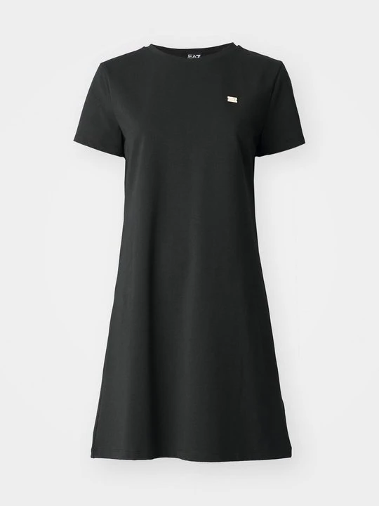 Zdjęcie produktu Sukienka z dżerseju EA7 Emporio Armani czarny