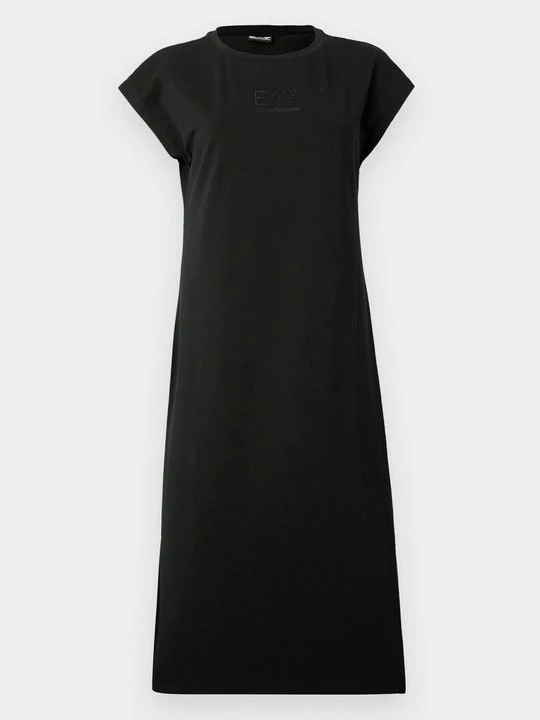 Zdjęcie produktu Sukienka z dżerseju EA7 Emporio Armani czarny