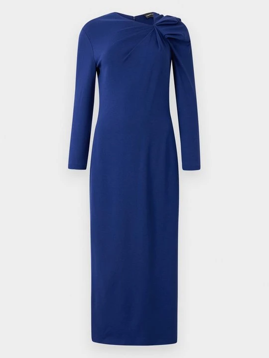 Zdjęcie produktu Sukienka z dżerseju Emporio Armani granatowy