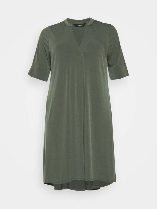 Zdjęcie produktu Sukienka z dżerseju Evans khaki
