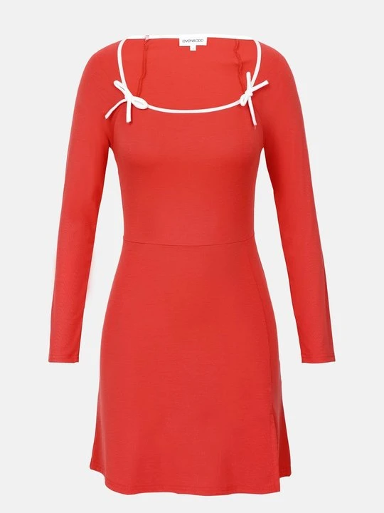 Zdjęcie produktu Sukienka z dżerseju Even&Odd By Zalando koralowy