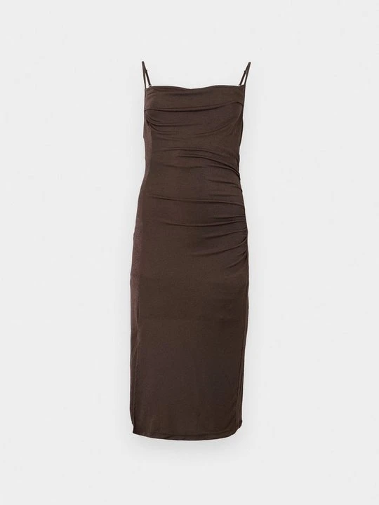 Zdjęcie produktu Sukienka z dżerseju Even&Odd By Zalando ciemnobrązowy