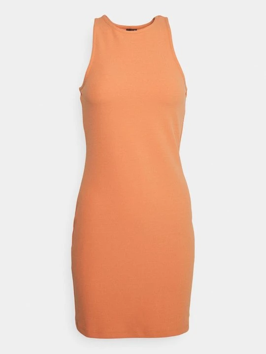 Zdjęcie produktu Sukienka z dżerseju Gina Tricot pomarańczowy