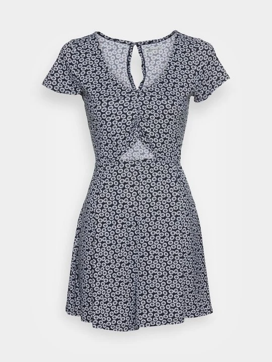 Zdjęcie produktu Sukienka z dżerseju Hollister Co. granatowy