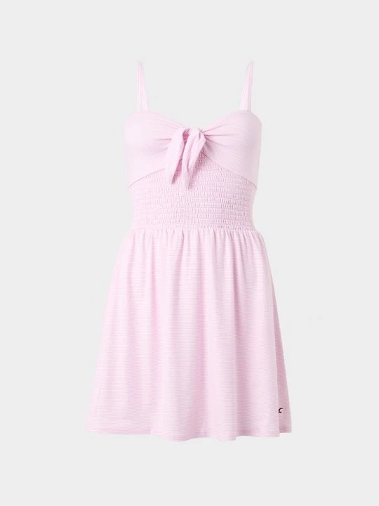 Zdjęcie produktu Sukienka z dżerseju Hollister Co. jasnoróżowy