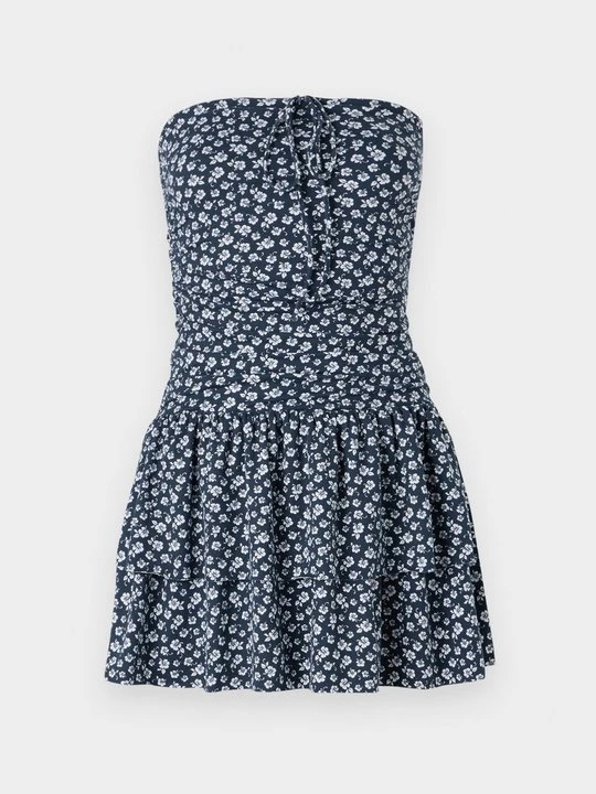 Zdjęcie produktu Sukienka z dżerseju Hollister Co. granatowy