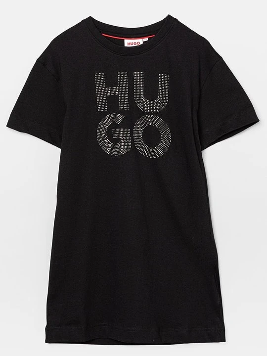 Zdjęcie produktu Sukienka z dżerseju Hugo czarny