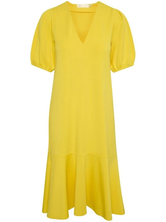 Zdjęcie produktu Sukienka z dżerseju InWear żółty