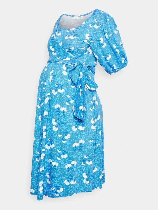 Zdjęcie produktu Sukienka z dżerseju JoJo Maman Bébé jasnoniebieski