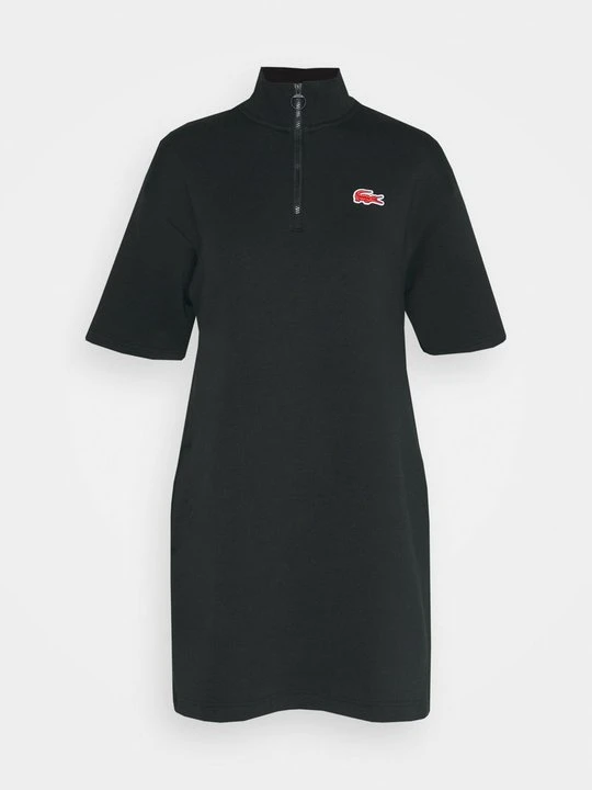 Zdjęcie produktu Sukienka z dżerseju Lacoste czarny