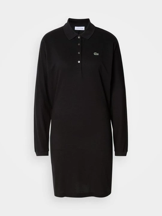 Zdjęcie produktu Sukienka z dżerseju Lacoste czarny