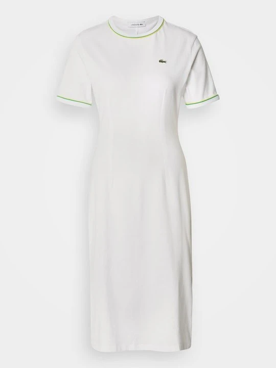 Zdjęcie produktu Sukienka z dżerseju Lacoste biały