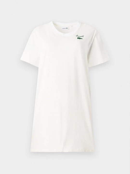 Zdjęcie produktu Sukienka z dżerseju Lacoste mleczny