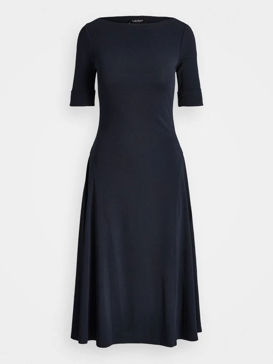 Zdjęcie produktu Sukienka z dżerseju Lauren Ralph Lauren granatowy