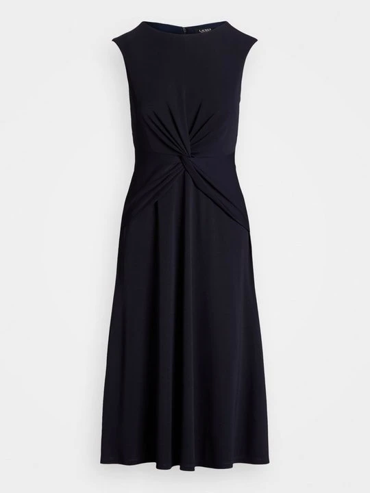 Zdjęcie produktu Sukienka z dżerseju Lauren Ralph Lauren granatowy