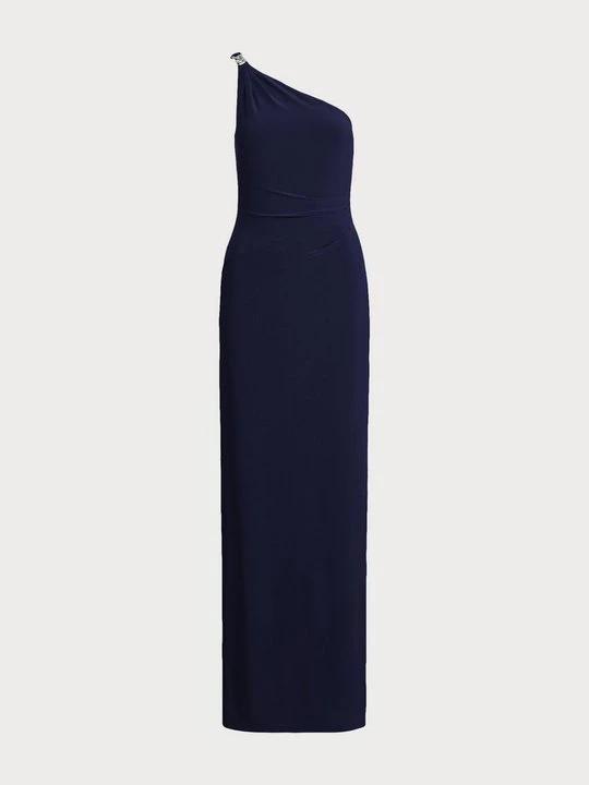 Zdjęcie produktu Sukienka z dżerseju Lauren Ralph Lauren granatowy