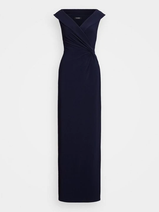Zdjęcie produktu Sukienka z dżerseju Lauren Ralph Lauren granatowy