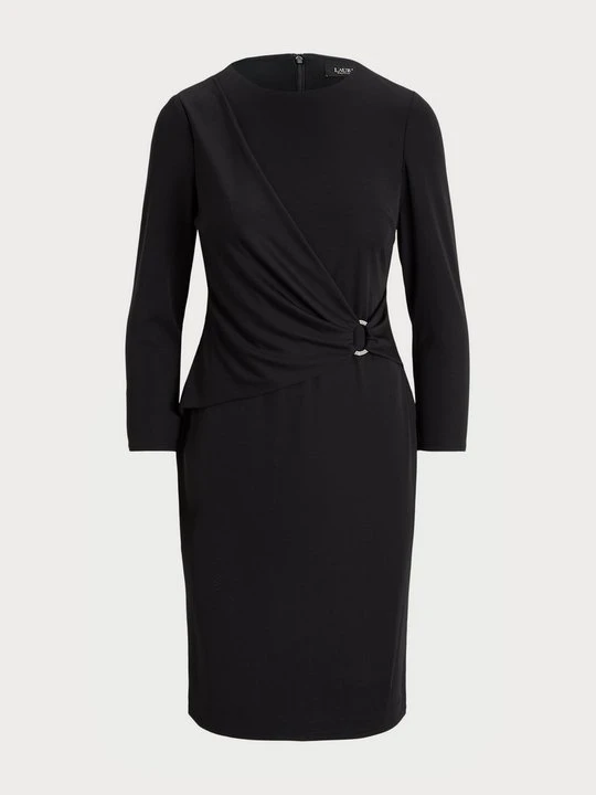 Zdjęcie produktu Sukienka z dżerseju Lauren Ralph Lauren czarny