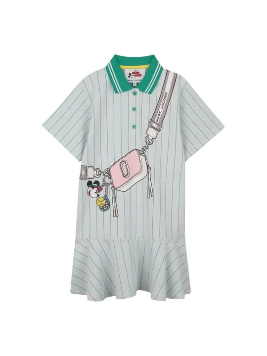 Zdjęcie produktu Sukienka z dżerseju MARC JACOBS KIDS biały