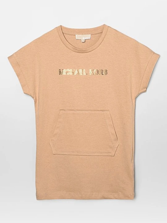 Zdjęcie produktu Sukienka z dżerseju Michael Kors beżowy