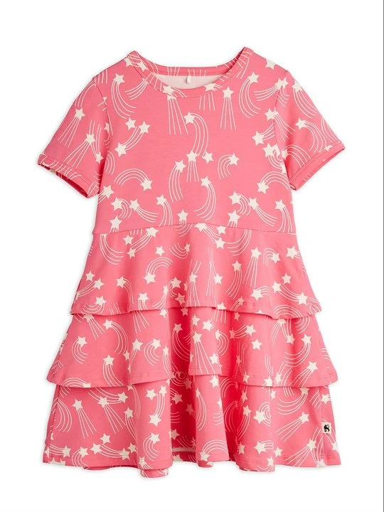 Zdjęcie produktu Sukienka z dżerseju Mini Rodini różowy