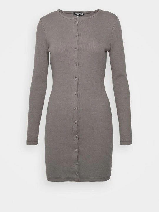 Zdjęcie produktu Sukienka z dżerseju Missguided szary