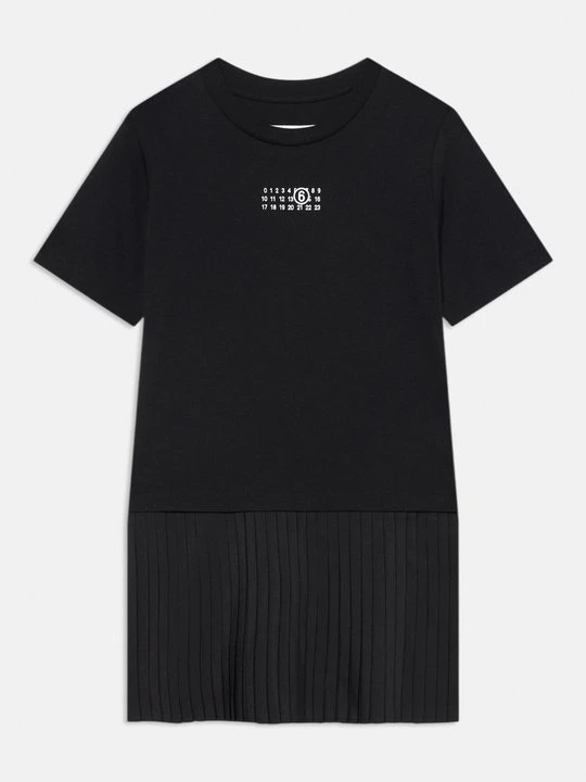 Zdjęcie produktu Sukienka z dżerseju MM6 Maison Margiela czarny