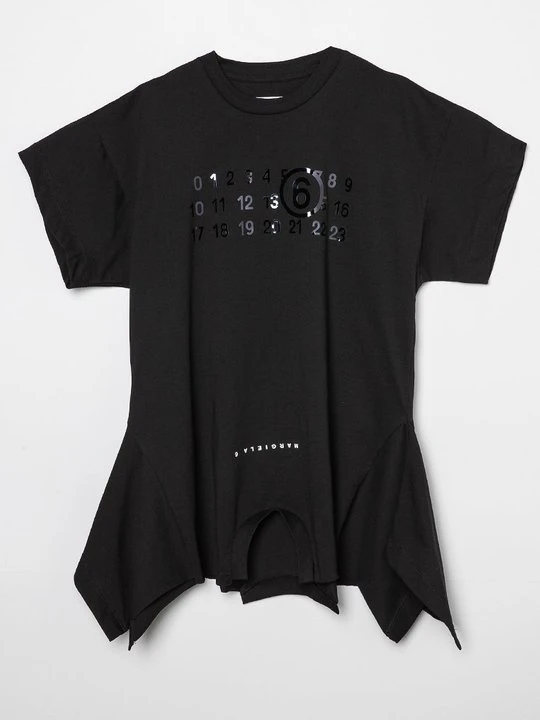 Zdjęcie produktu Sukienka z dżerseju MM6 Maison Margiela czarny