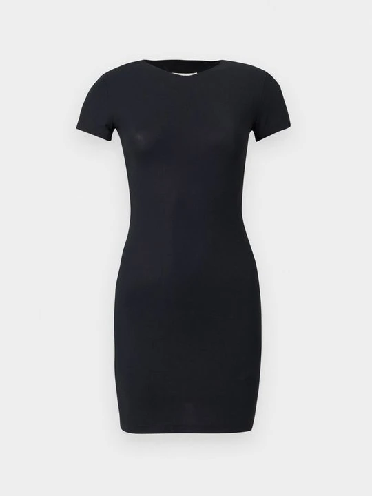 Zdjęcie produktu Sukienka z dżerseju MM6 Maison Margiela czarny