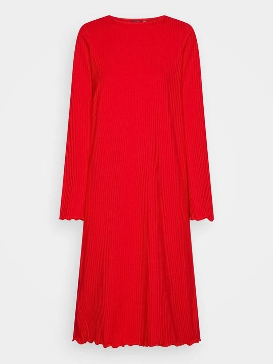 Zdjęcie produktu Sukienka z dżerseju Monki czerwony