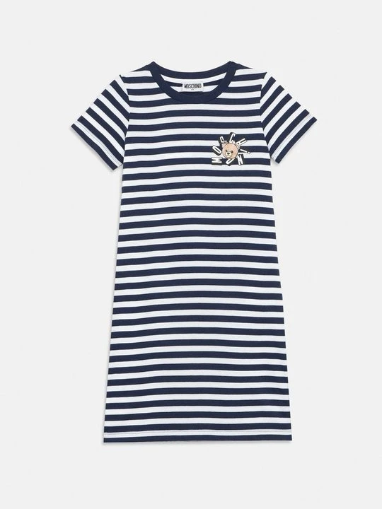Zdjęcie produktu Sukienka z dżerseju MOSCHINO czarny