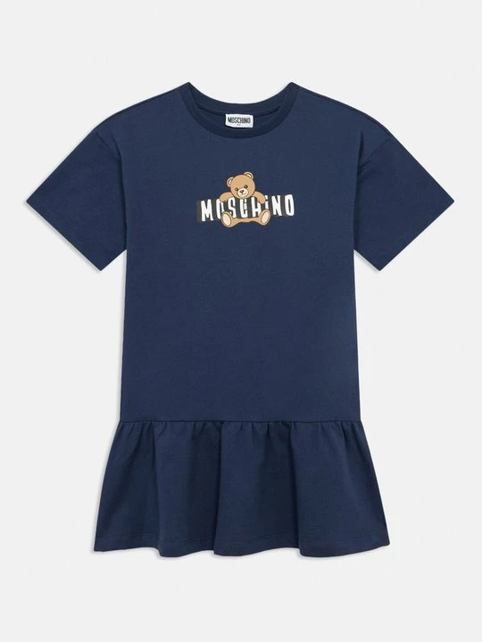 Zdjęcie produktu Sukienka z dżerseju MOSCHINO granatowy