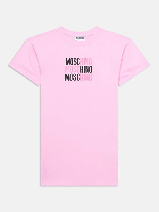 Zdjęcie produktu Sukienka z dżerseju MOSCHINO różowy