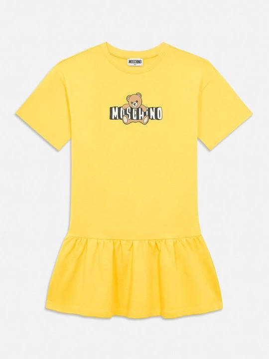 Zdjęcie produktu Sukienka z dżerseju MOSCHINO żółty