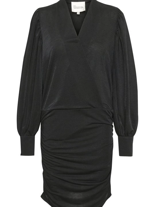Zdjęcie produktu Sukienka z dżerseju My Essential Wardrobe czarny